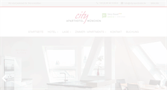 Desktop Screenshot of city-aparthotel.de